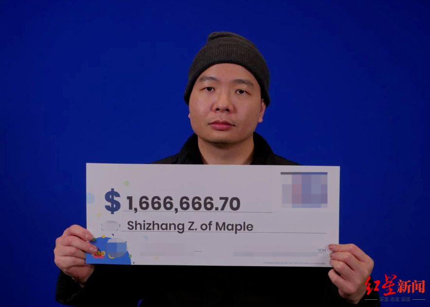 ▲幸运儿曾世章