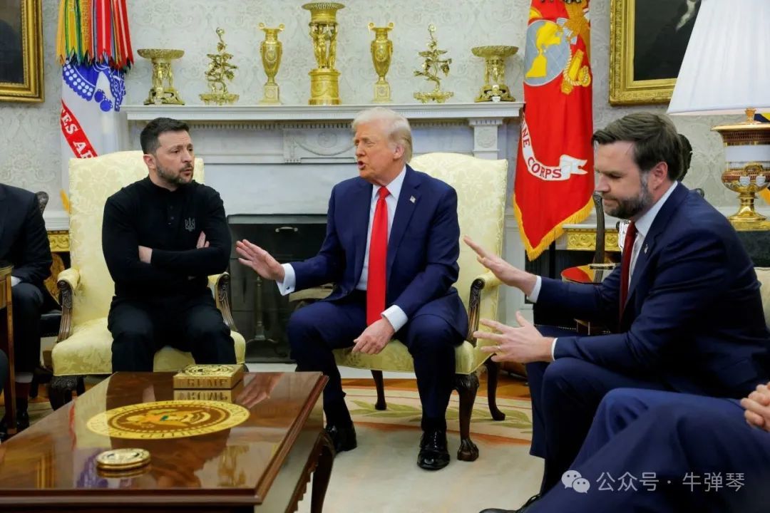 唐纳德·特朗普总统会见乌克兰总统弗拉基米尔·泽伦斯基,副总统 JD 万斯对此做出回应。