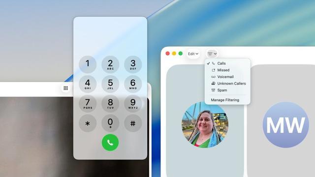 苹果macOS 26 Tahoe扩展电话应用,Mac上可直接接打电话