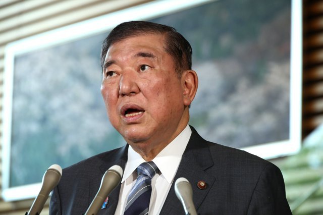 日本首相石破茂 资料图片