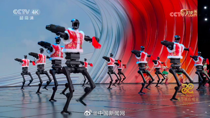 机器人扭秧歌是张艺谋导的