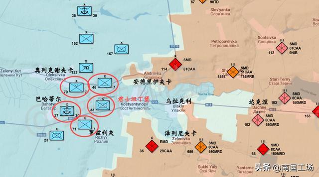 截止2月17日，俄罗斯方面总结的，君士坦丁堡市战况