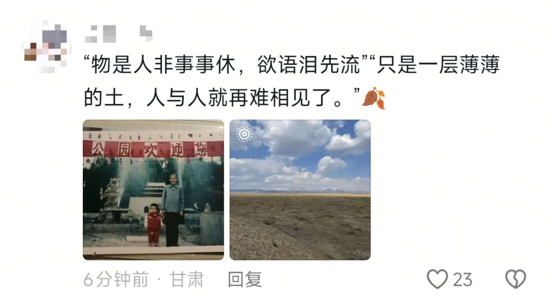 “只是一层薄薄的土,人与人就再难相见了”,14岁初中生作文让无数人泪目