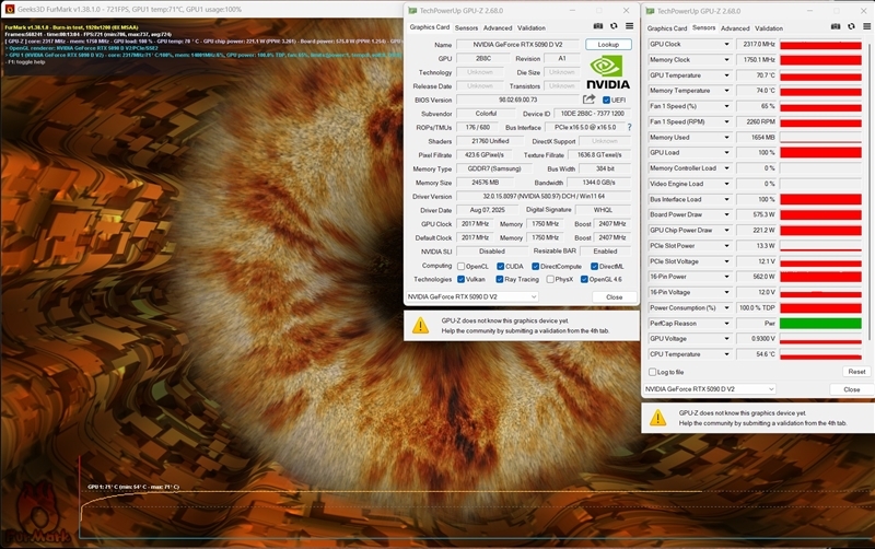性价比甚至更强!七彩虹iGame RTX 5090 D v2 Vulcan OC 24GB首发评测:领先5080 50%