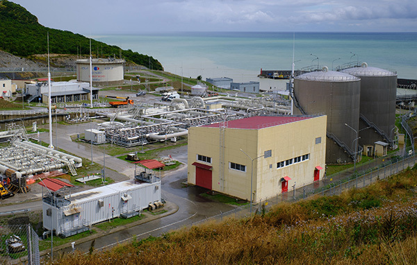 资料图:里海管道联盟的石油码头塔斯社