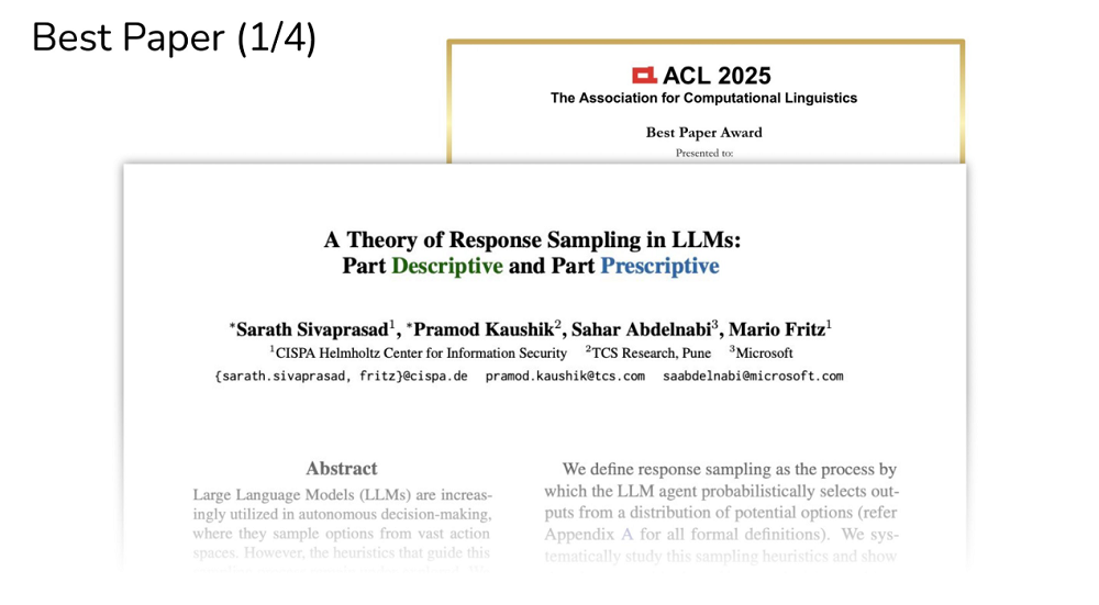 北大拿下2篇最佳论文,DeepSeek实习生立功,华人横扫这场AI顶会