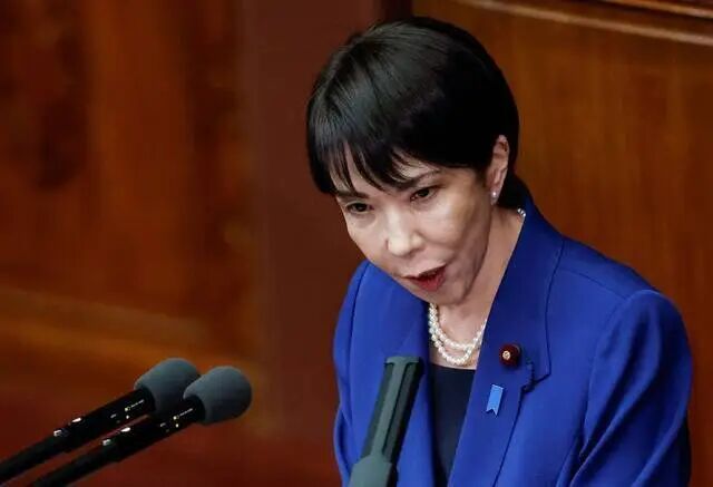 日本首相高市早苗(资料图) 图源:外媒