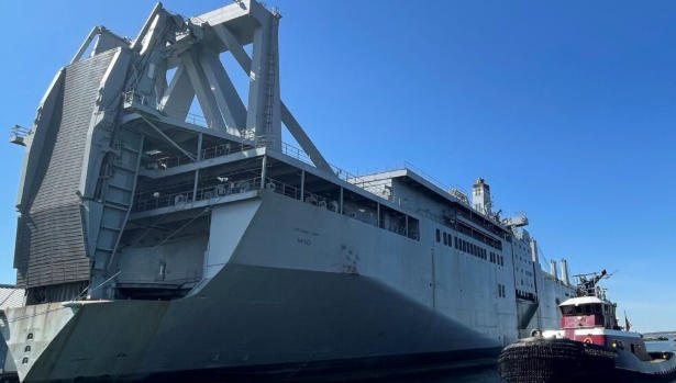 美军大型中速滚装船USNS Yano 美国“防务快报”