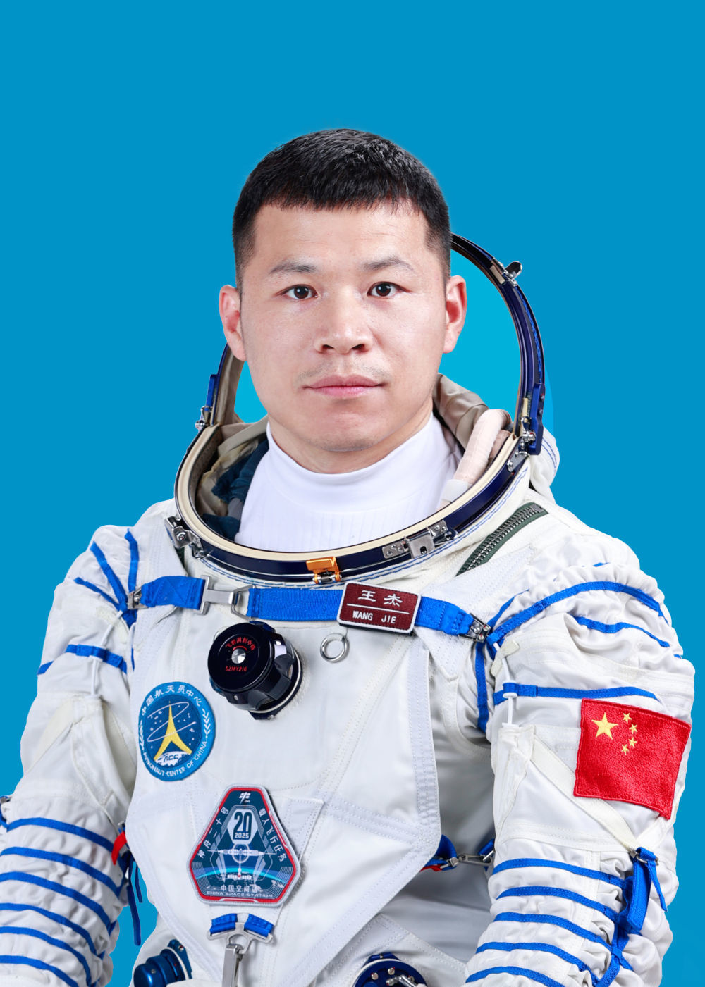 ↑这是神舟二十号航天员王杰。