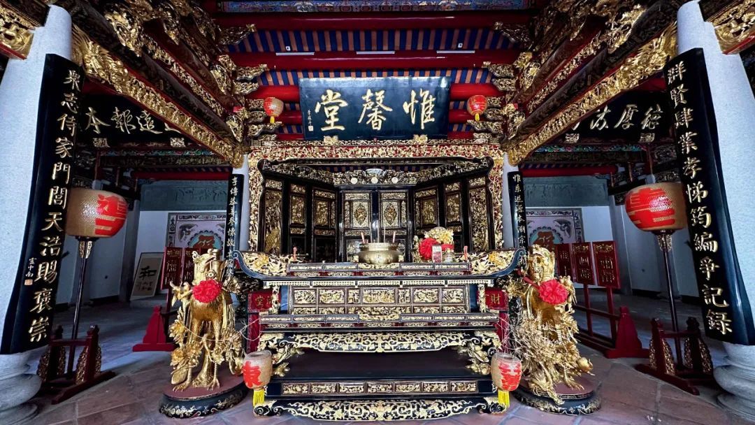 陈氏祠堂中的“惟馨堂”。摄影/陈生