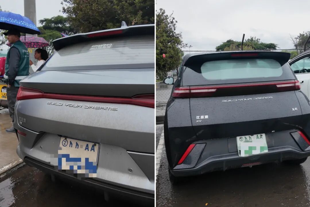 街边的中国新能源车