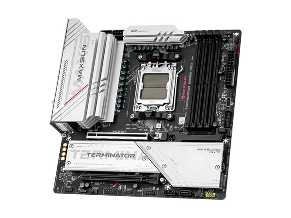 AMD平台新选择!铭瑄终结者B850M PRO WIFI上线:升级至12+2+1相供电