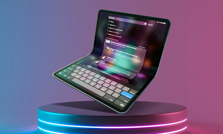 折叠屏 iPad 图源：macrumors