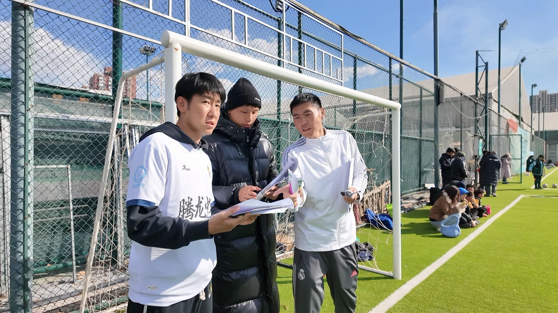 于洋和姜涛、雷腾龙