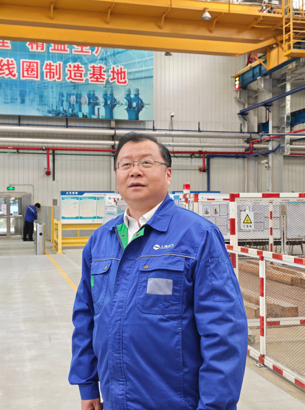 傅师傅近照 上海电气供图