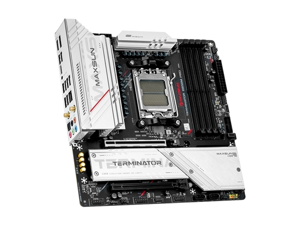 AMD平台新选择!铭瑄终结者B850M PRO WIFI上线:升级至12+2+1相供电