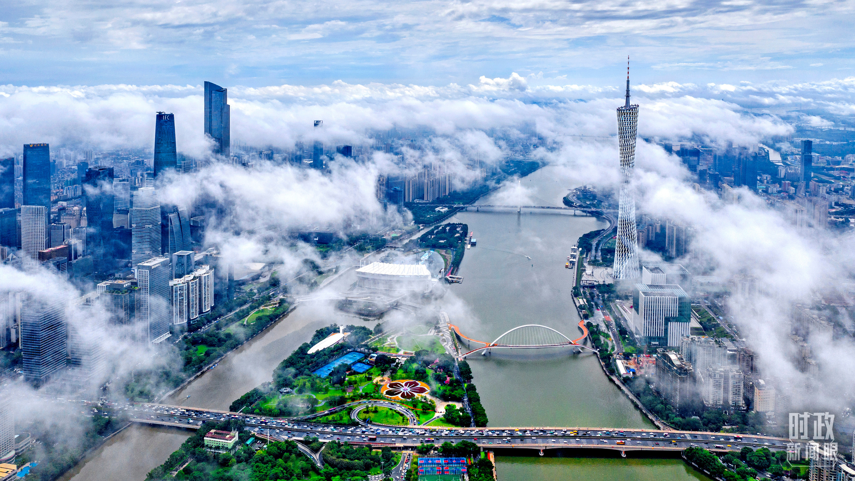 △广州。（总台记者吴媚苗拍摄）