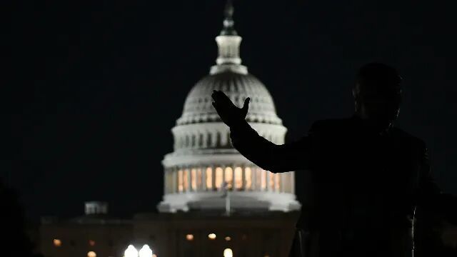 10月5日在美國華盛頓拍攝的國會大廈 (新華社/圖)