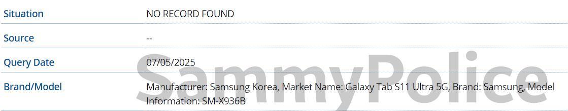 三星Galaxy Tab S11系列平板再曝:放弃Plus机型
