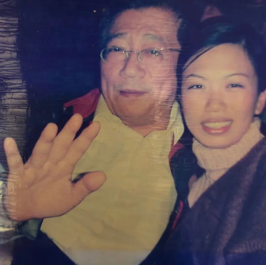 林光宁与女儿林有慧。来源:林有慧社交平台