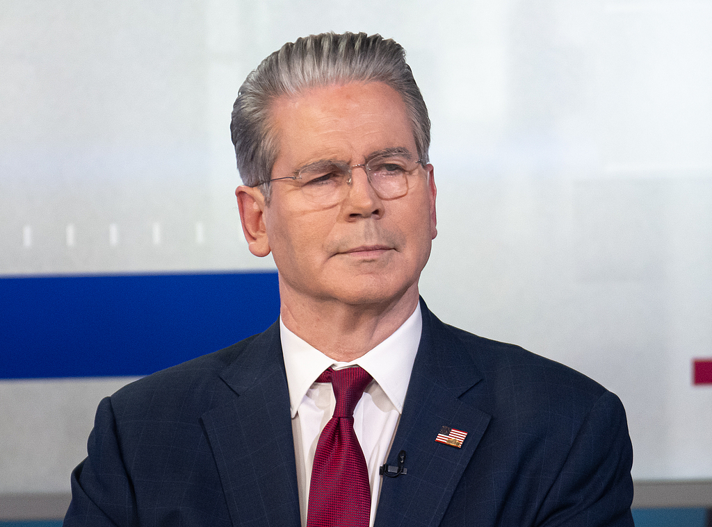 美国财政部长贝森特 图源:视觉中国