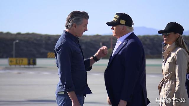 对抗特朗普 成为纽森最亮的表现