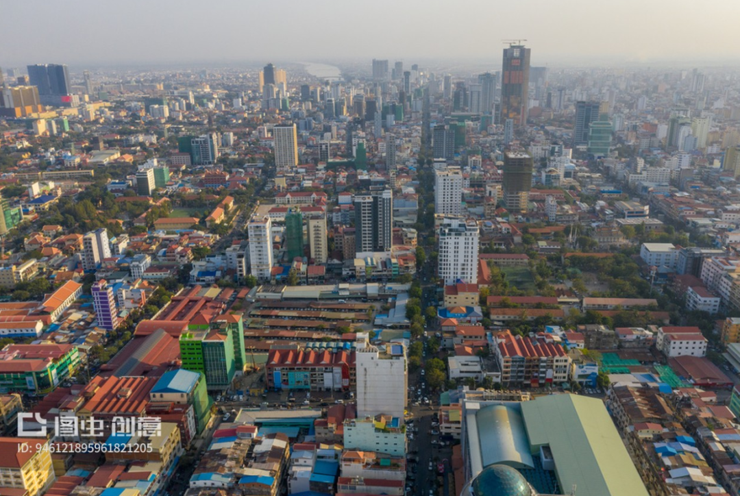 ▲柬埔寨首都金边(图/图虫创意)