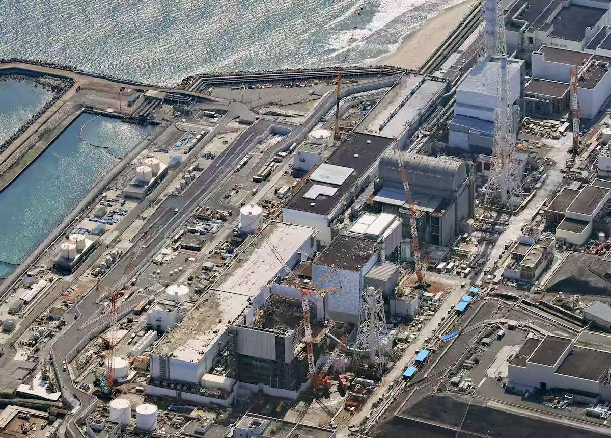 福岛第一核电站 资料图片