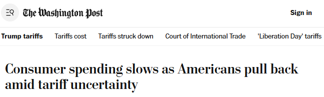 《华盛顿邮报》报道截图