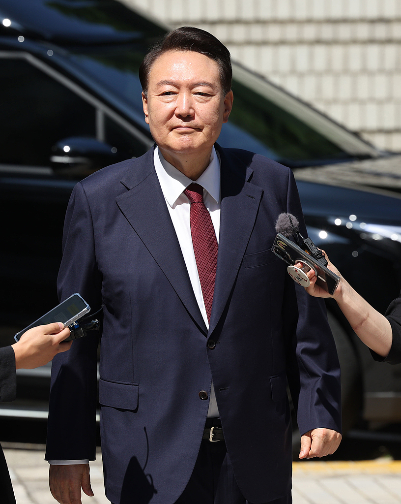 尹锡悦（视觉中国）