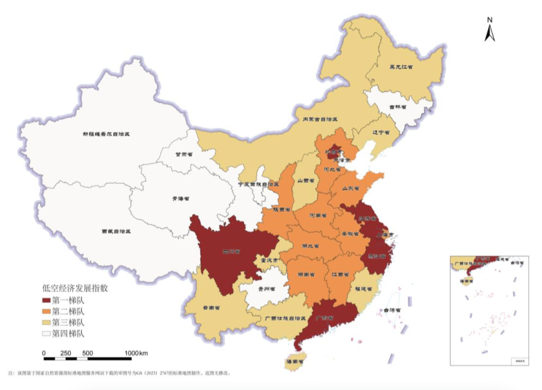 图来自《中国低空经济发展指数报告(2025)》