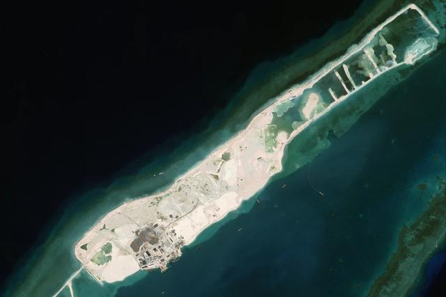 【中国发现了越南在柏礁的基础设施建设】