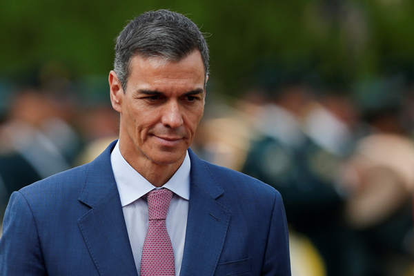 西班牙首相桑切斯 IC photo