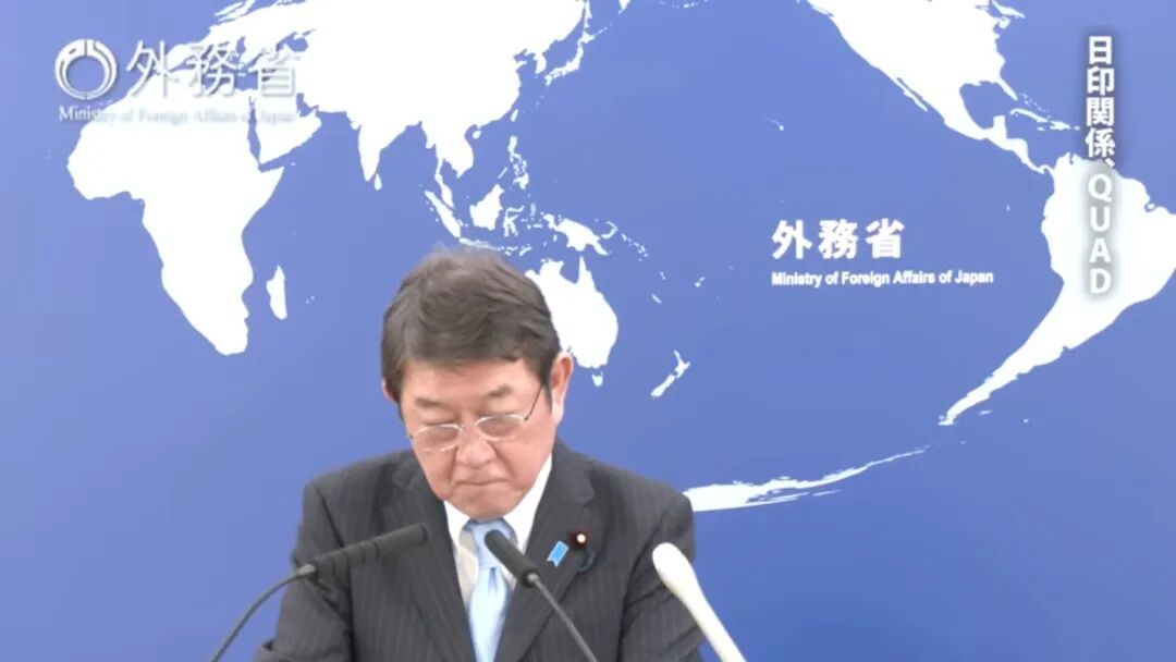 ▲日本外相茂木敏充