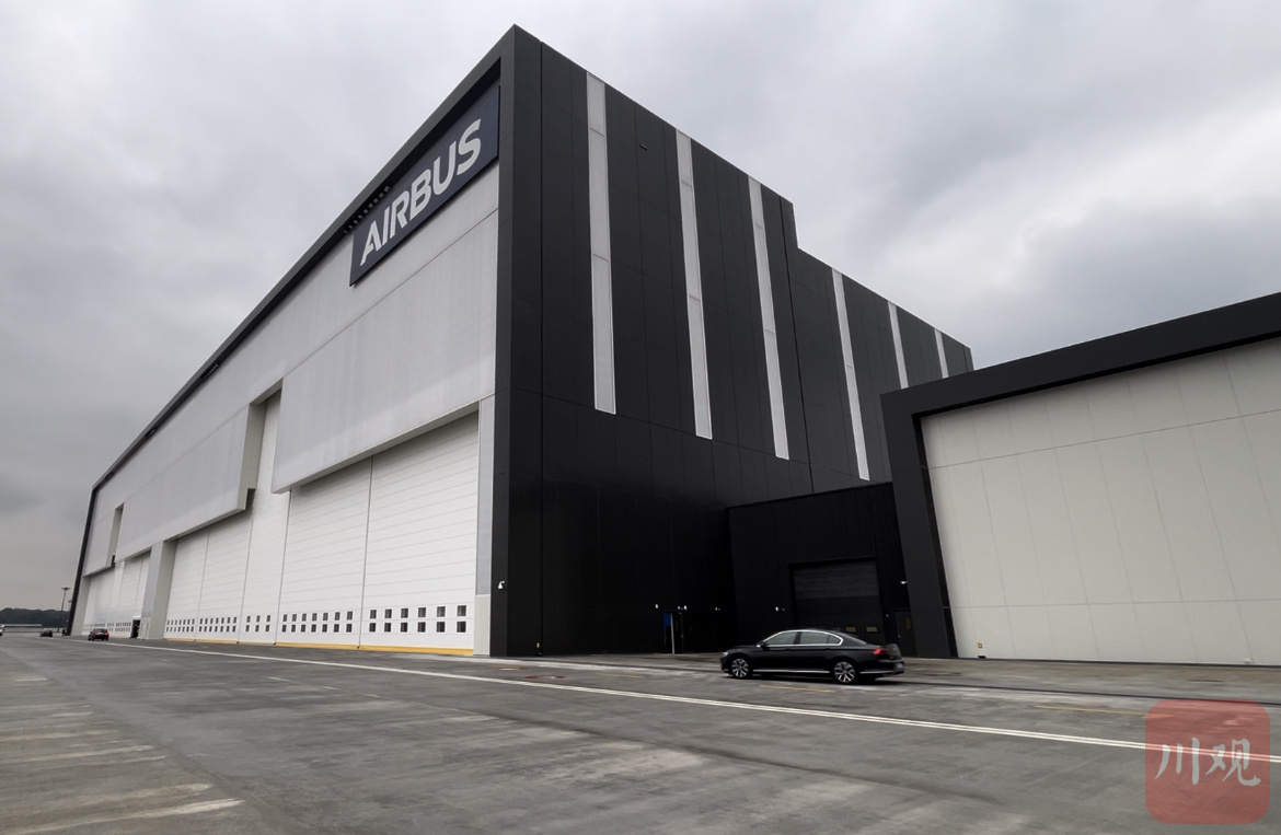 空中客车飞机全生命周期服务中心。陈俊伶 摄