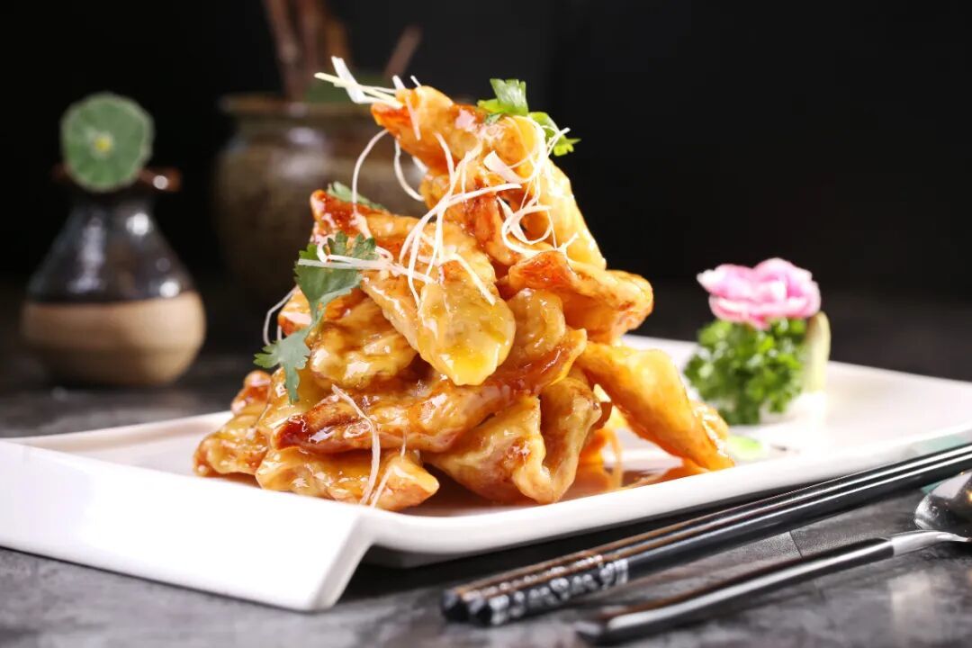 甜口的锅包肉。(图/图虫创意)