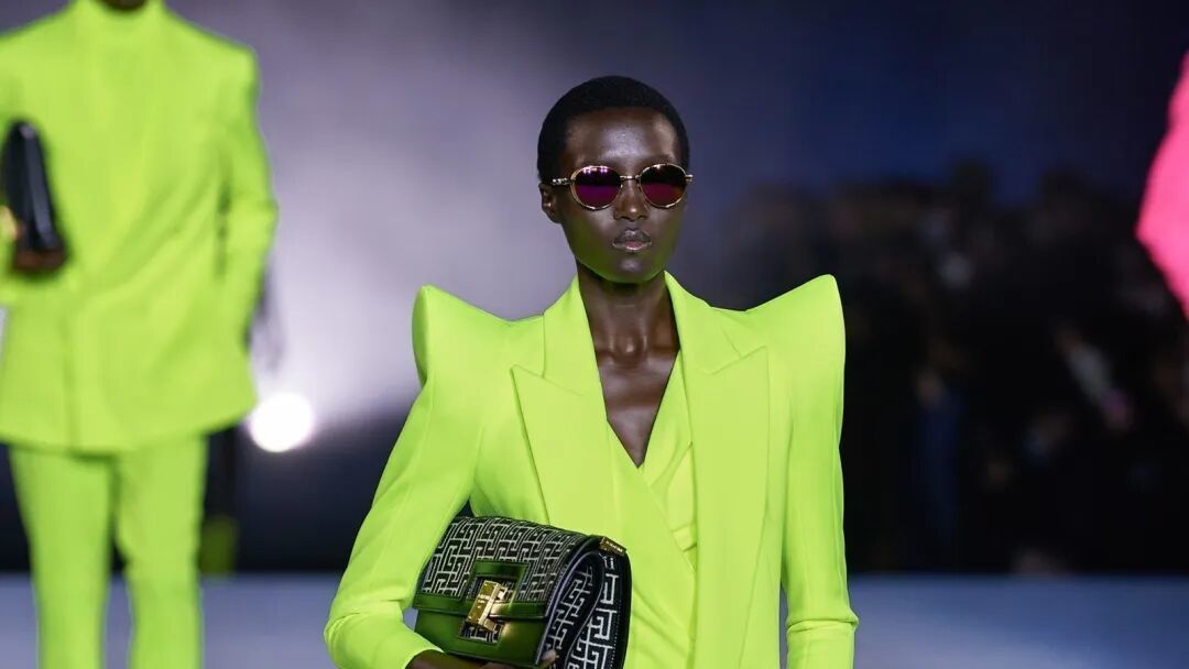 Pagoda shoulders: Behind the bold trend that Balenciaga and Balmain are bringing back