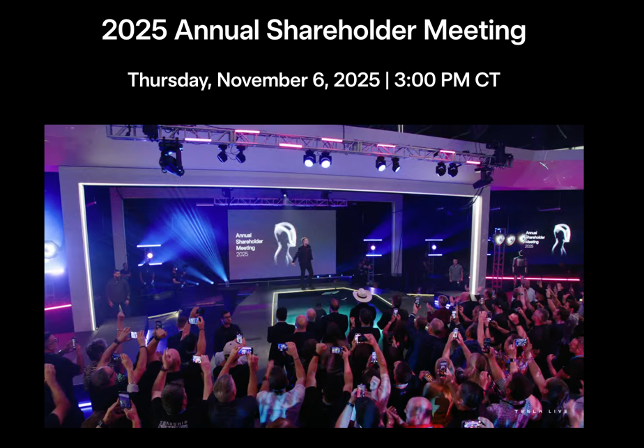 △从股东大会的现场直播可以看到,马斯克出场时,现场一片欢呼,足见股东对其的支持和认可