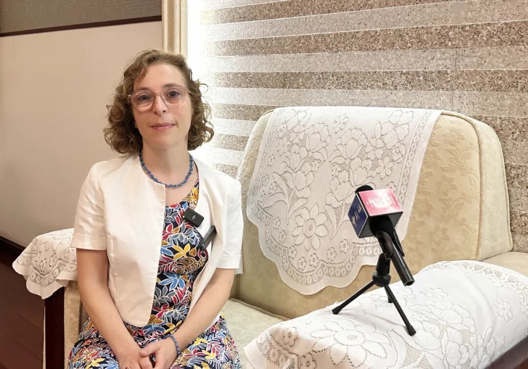 乔治娅&middot;科尔索　中新社记者　丁思　摄