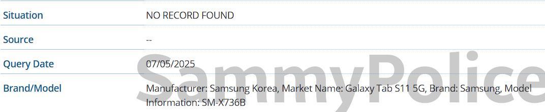 三星Galaxy Tab S11系列平板再曝:放弃Plus机型