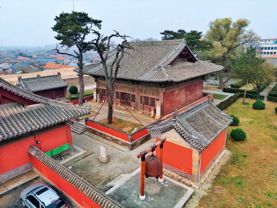 阁院寺辽代文殊殿。图/视觉中国