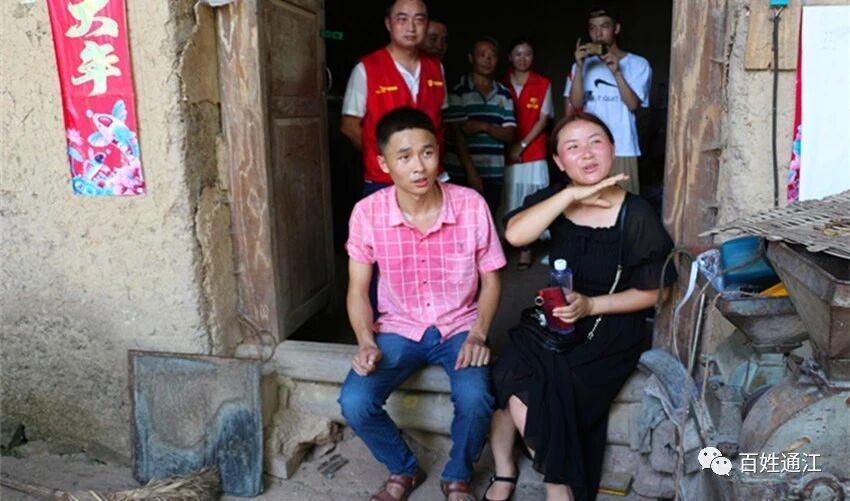 ▲2018年,金俊回家 图据百姓通江