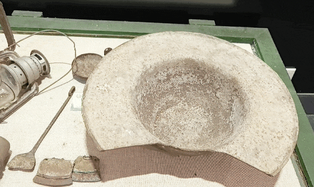 抗联战士的生活用品。