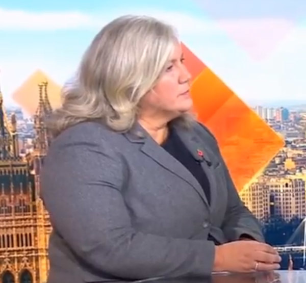英国交通大臣海蒂·亚历山大 视频截图
