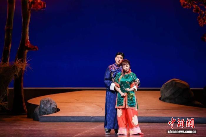 经典歌剧《原野》音乐会版剧照　中国歌剧舞剧院供图