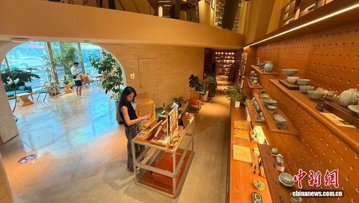 “西湖遇见敦煌”书香艺术空间 奚金燕 摄