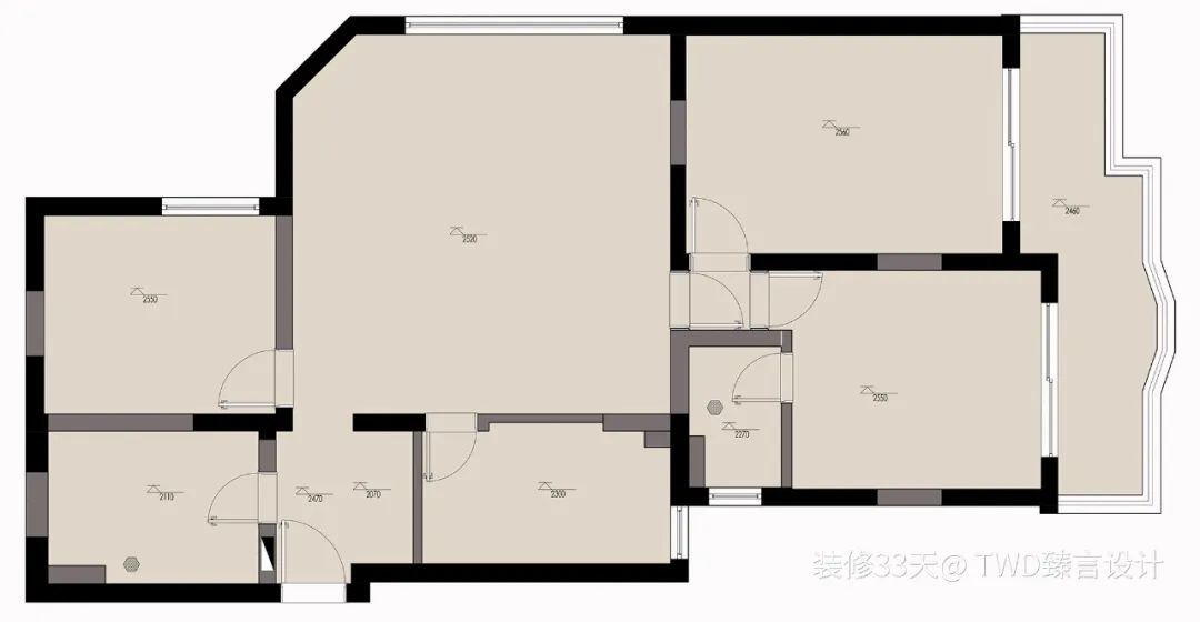 150平老洋房改造复古混搭三室