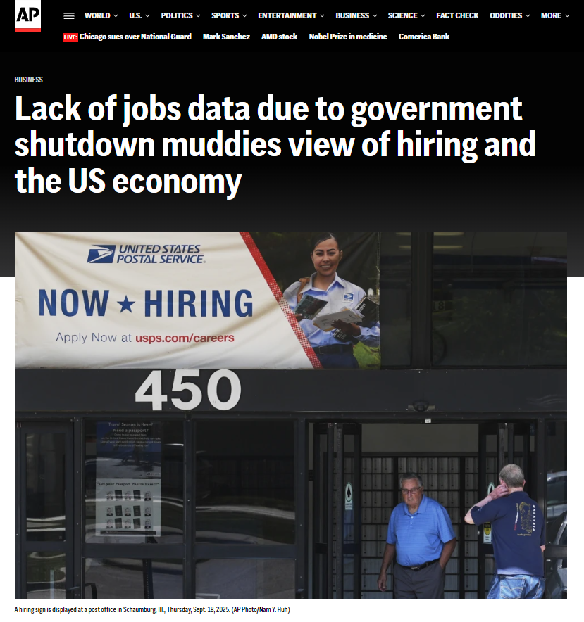 全球媒体聚焦 | 美国政府“停摆”一周，谁的日子不好过？