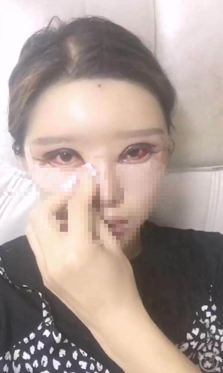王女士进行医美手术后导致伤残。图片来源/受访者供图