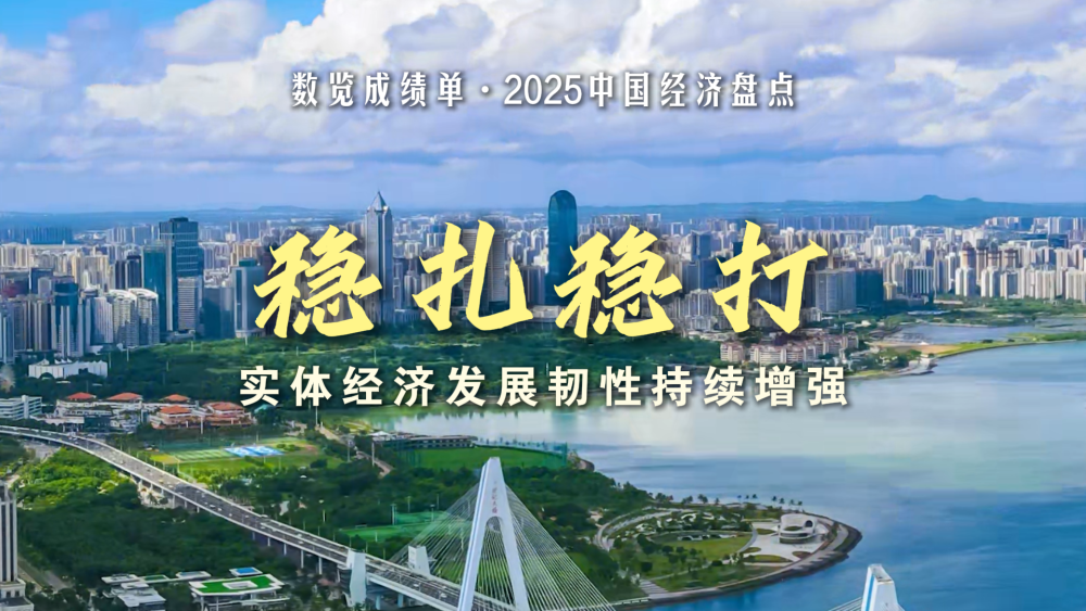 数览成绩单&middot;2025中国经济盘点｜稳扎稳打，实体经济发展韧性持续增强